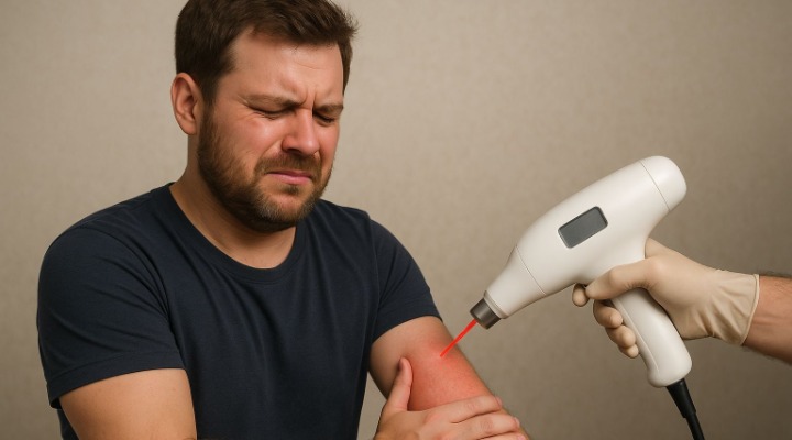 epilasyon sonrası kızarlıklı blog fotoğrafı